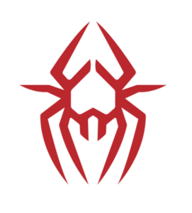Design Spider red icon