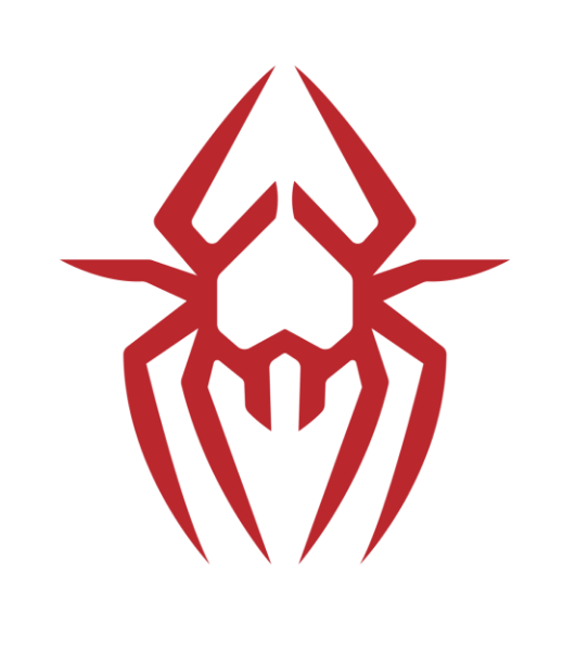 Design Spider red icon